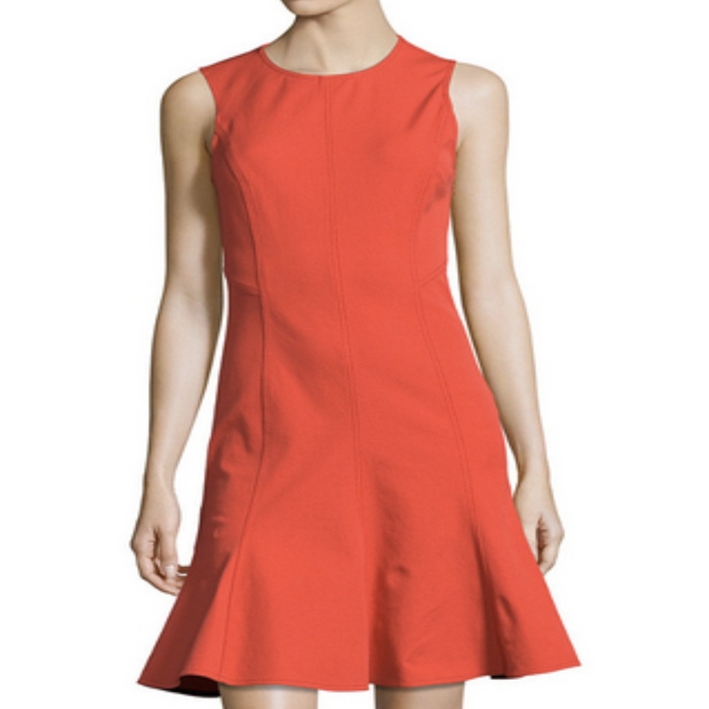 NWT Derek Lam 10 Crosby A-Line Red Dress 6